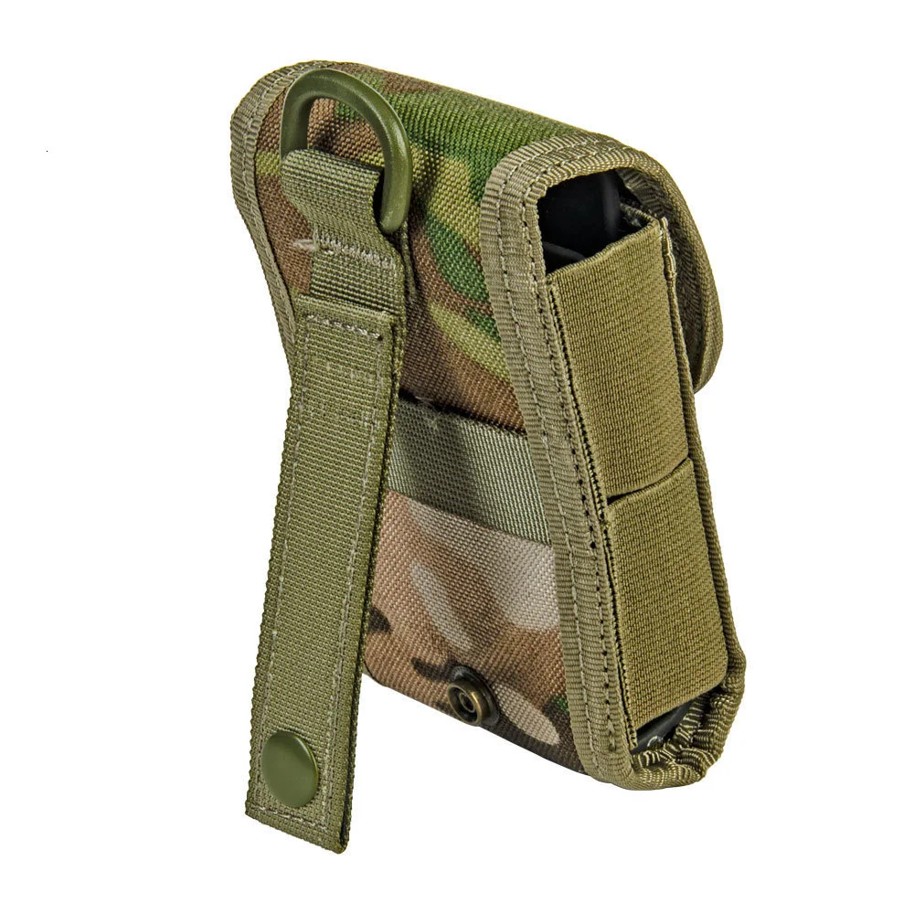 Tactical Hunting Camouflage Molle Phone Portable Pouch Camping Hiking Waist Bag Waterproof EDC Sport Outdoor Running Bag Unisex