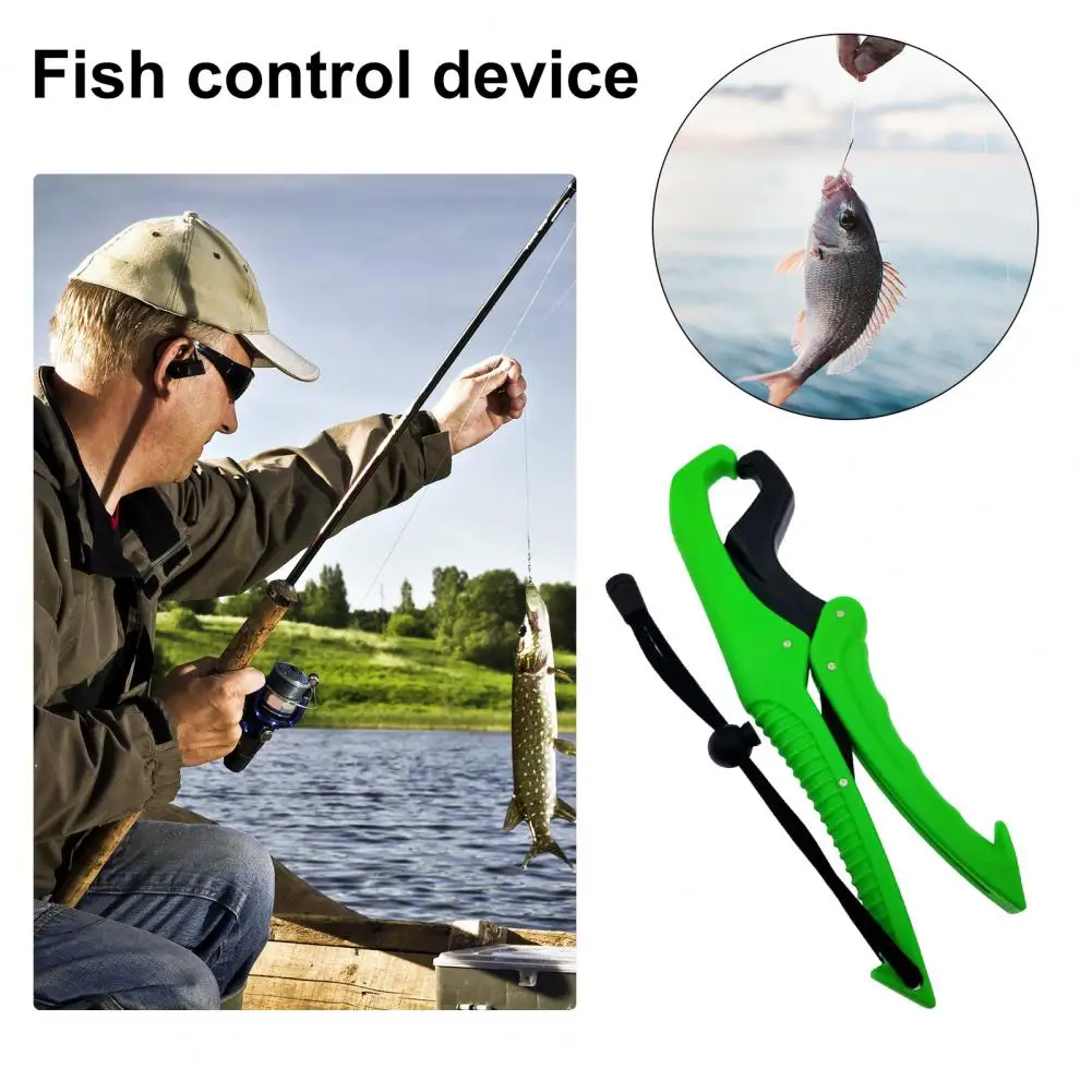 Compact Fish Gripper Lightweight Portable Fish Gripper with Ergonomic Handle for Easy Fish Control Catching Handy for Anglers