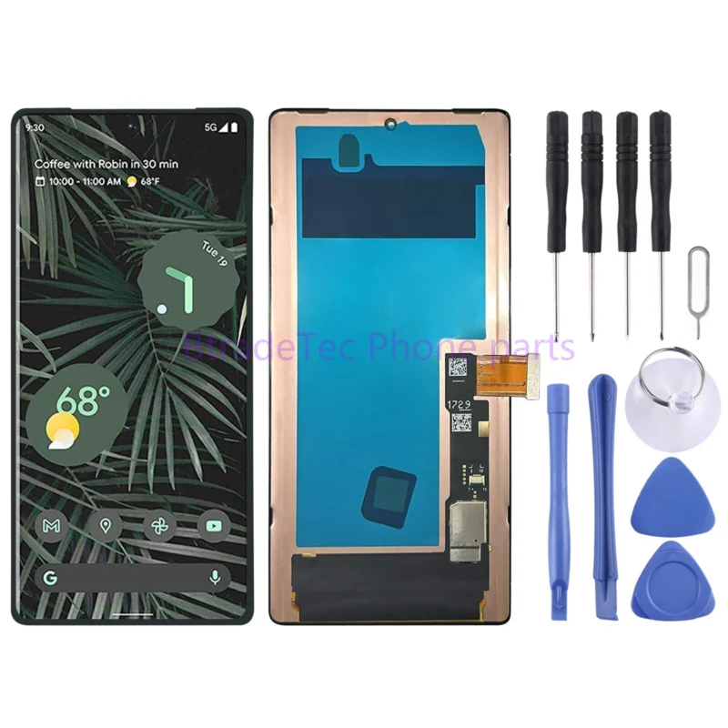 Schermo LCD OEM per display OLED Google Pixel 6 Pro con digitalizzatore assemblaggio completo