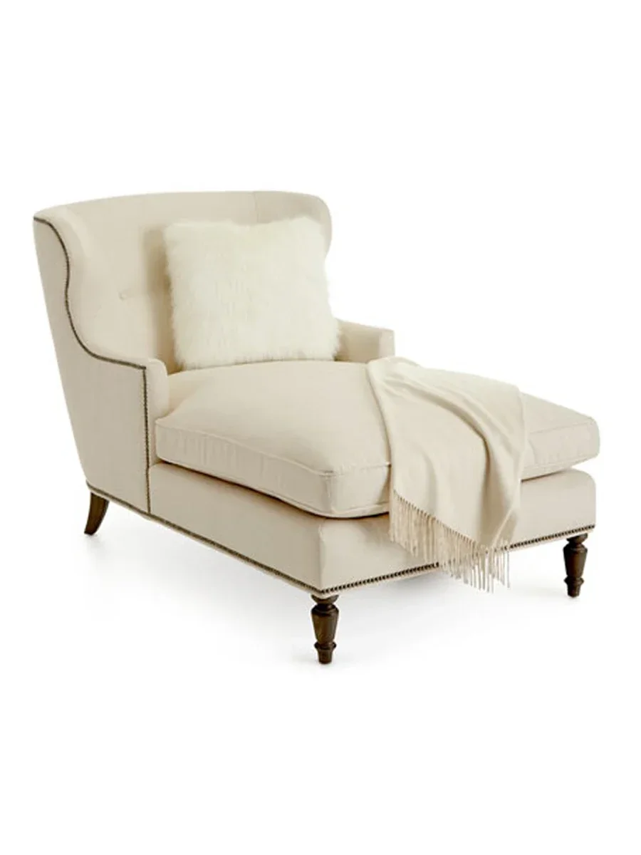 أريكة محظية من القماش الأمريكي، أريكة بسيطة لغرفة المعيشة، سرير الأميرة، غرفة النوم، كرسي الترفيه #3