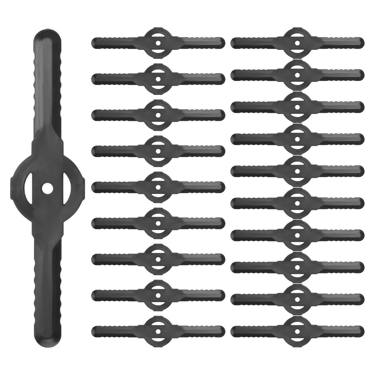 20 шт., пластиковые лезвия для триммера газона