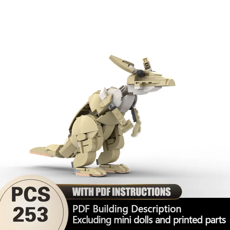 

Creators Animal Series Model MOC Building Bricks Pocket Animal Modular Technology Gifts Holiday Assemble Children Toys Suit