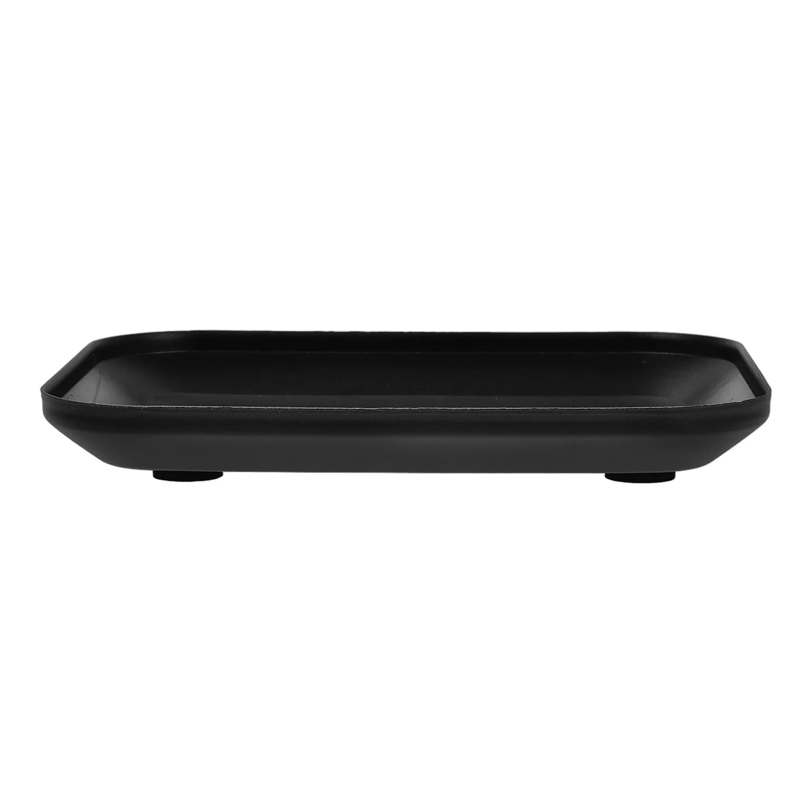 Aluminum Alloy Magnetic Screw Tray Mini Storage Plate for Small Metal Parts Rc Repair Crafts Tool Organizing Black Serving Bowl