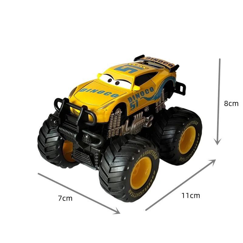 Pixar Cars Mater Lightning McQueen Jackson Storm Big Wheel Offroad-Fahrzeug Rückzieh-Autos Modell-Spielzeug Geburtstagsgeschenke – Detail 8