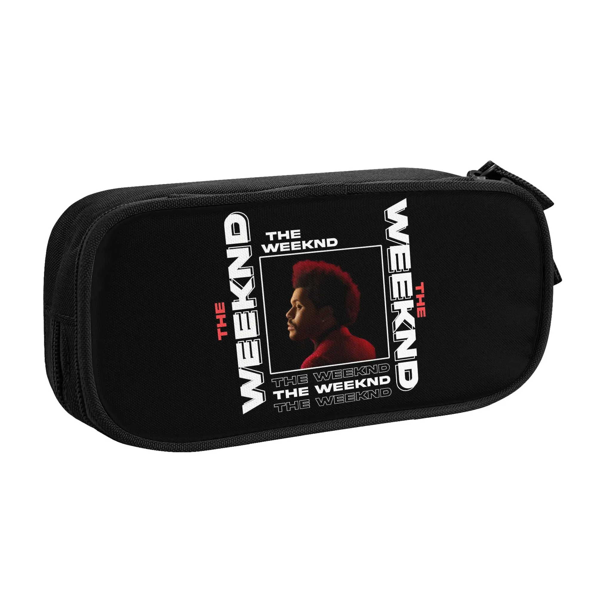 Canadian Singer The Weeknd XO  Cute Pencil Cases Girls Boys Large Capacity  Pencil Bag Pouch Students Stationery
