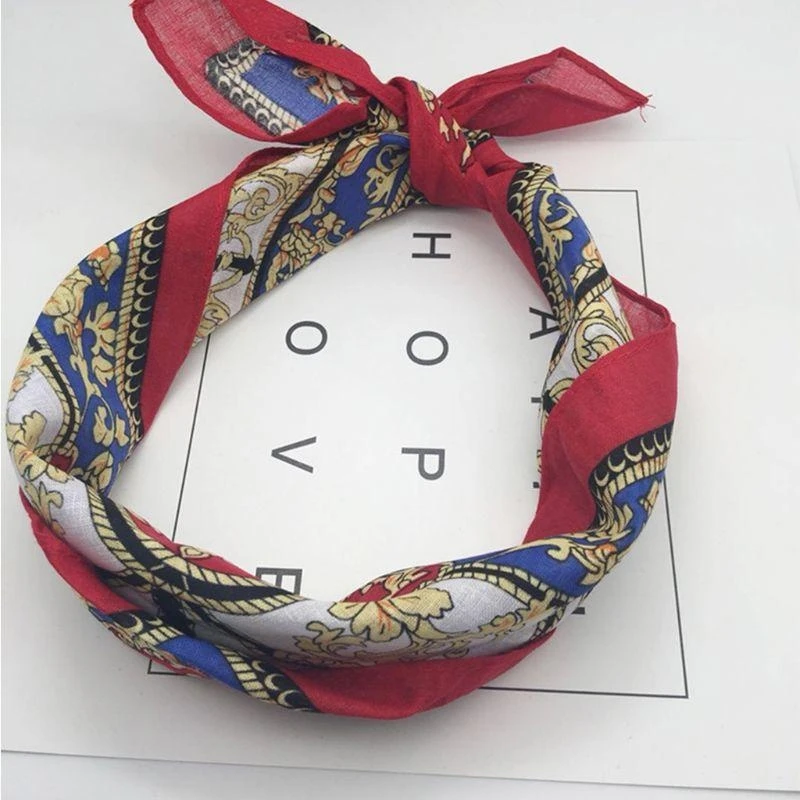 5asd hip hop cotton đa năng Bandana Square Square Band Square Paisley Band Band