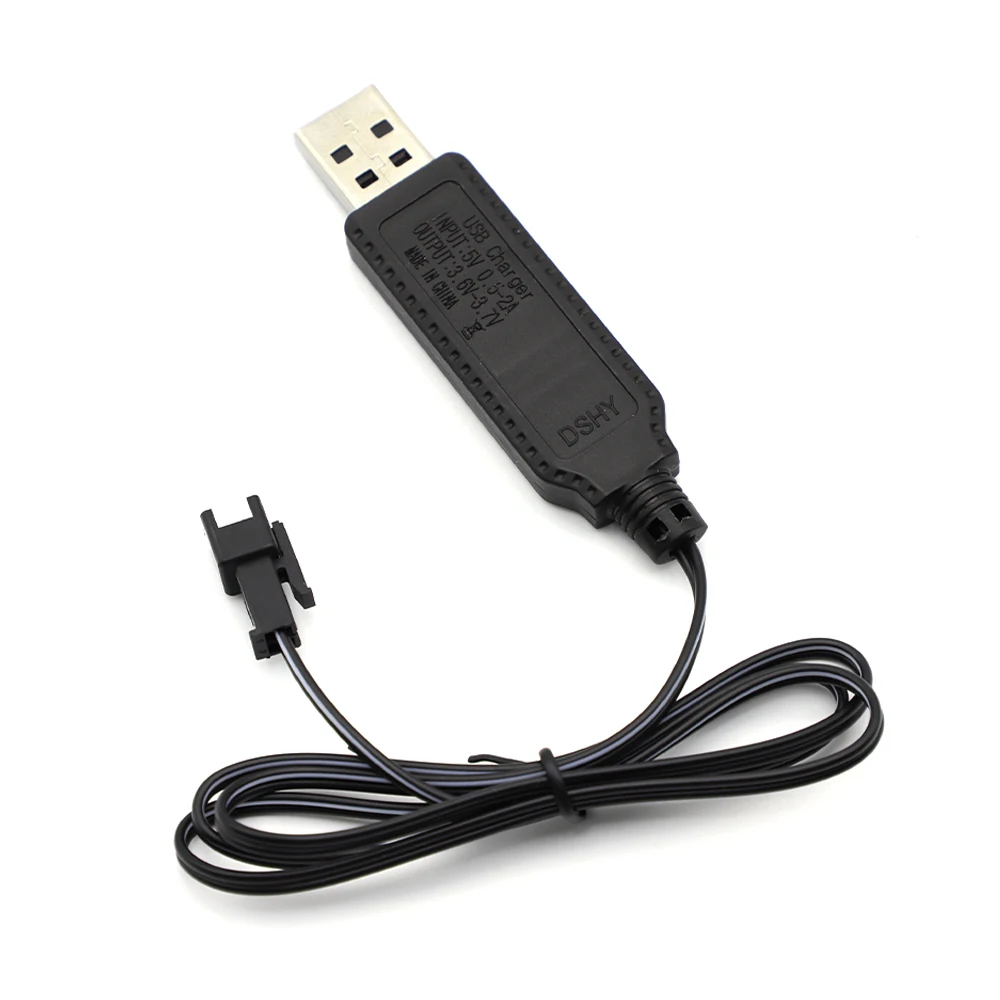 Câble De Charge Câble Chargeur USB Pour Batterie Lithium – SM-2P / SM-3P / SM-4P – 54 Cm, Protection IC (surcharge, Court-circuit) – Pour Jouets RC, Avions électriques, Drones – Voyant De