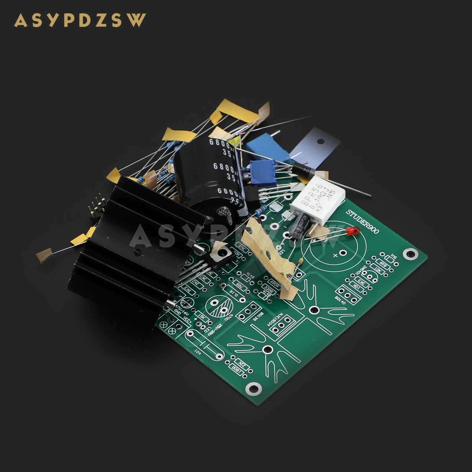 STUDER 900 회로 전원 공급 장치, DIY 키트, 프리 앰프용 마감 보드, DAC 5-24V