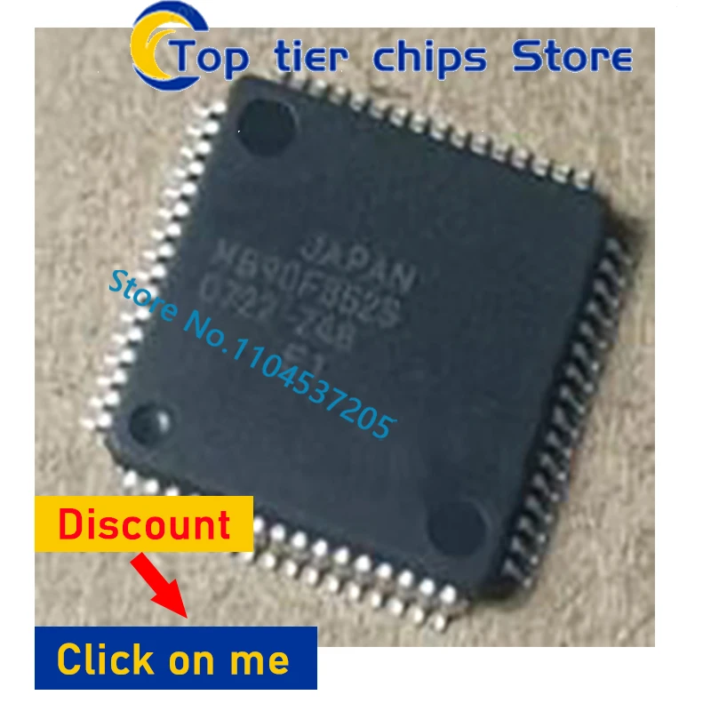 1-10PCS MB90F352S MB90F35 QFP 100% NUEVO