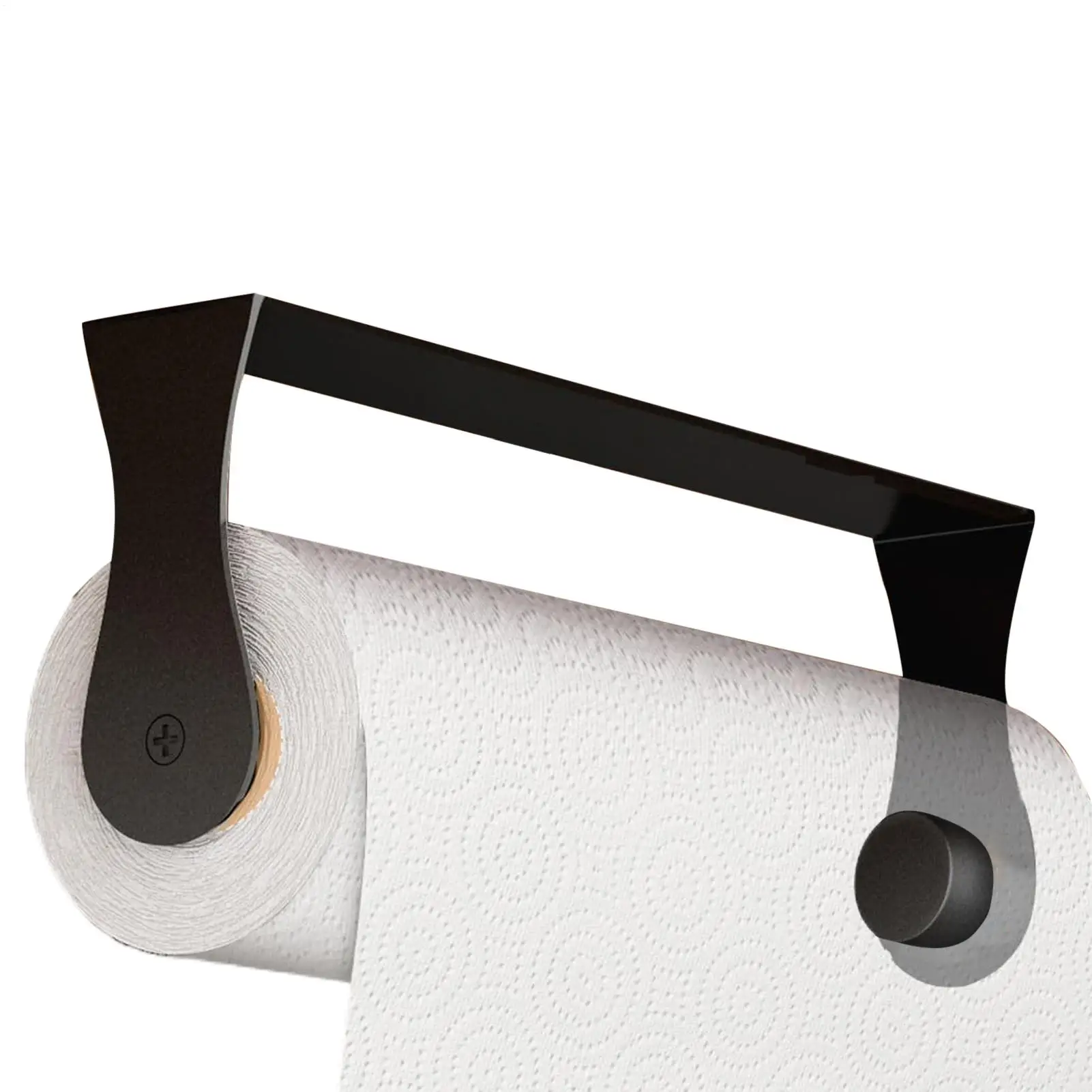 

Paper Towel Holder Self Adhesive Organizer Towel Tissue Napkin Holder Bar for Kitchen Bathroom Pantry Laundry Room Office Garage