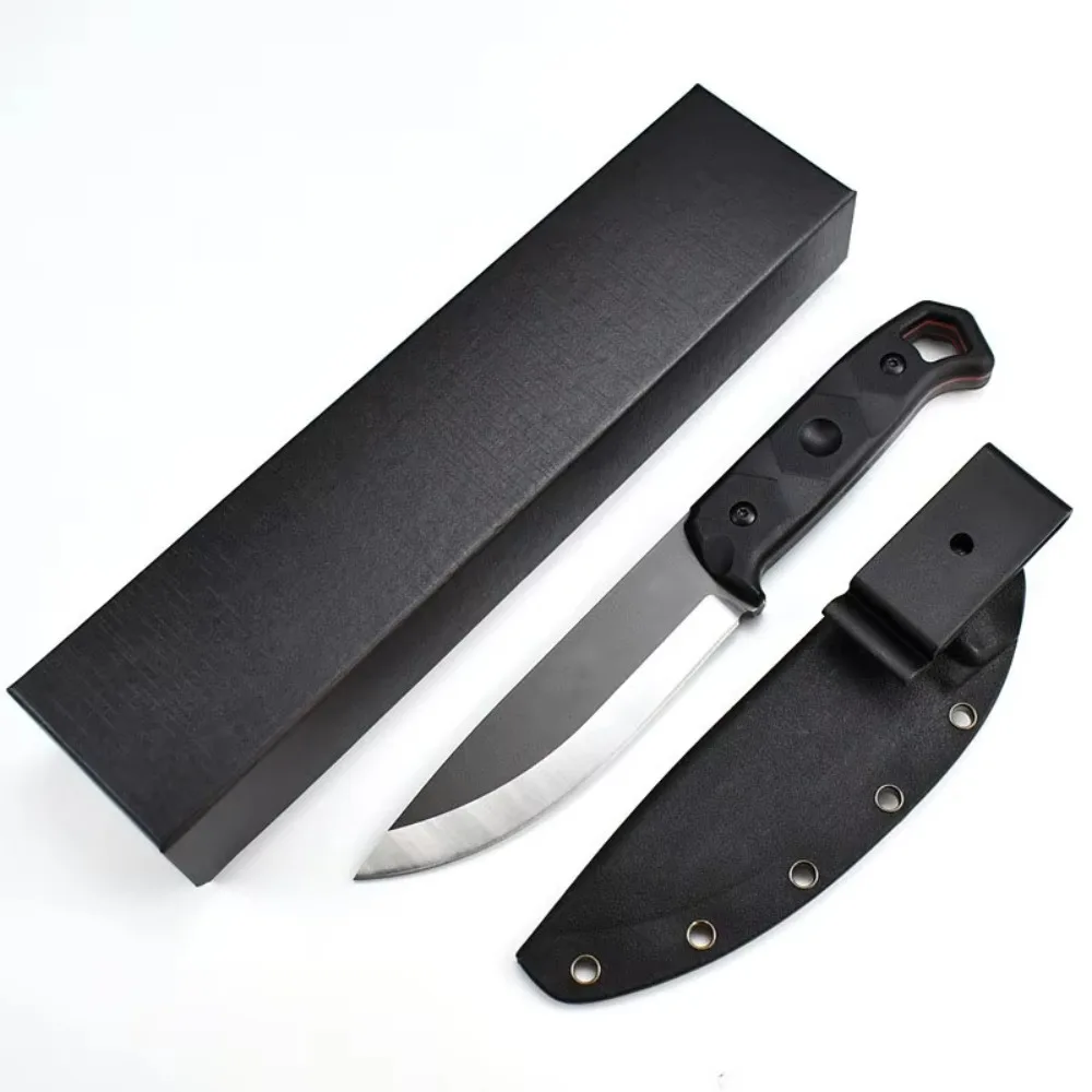 

Нож с фиксированным клинком из высокопрочной нержавеющей стали для кемпинга, охоты, выживания, туризма, незаменимое снаряжение, идеальный подарок для отдыха