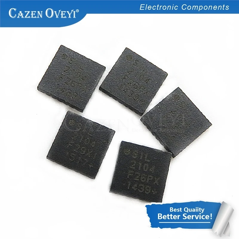 5pcs/lot CP2104-F03-GMR SIL2104 CP2104-GMR CP2104 QFN-24 In Stock