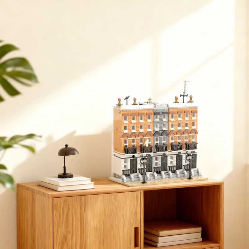 

2267pcs MOC 12 Grimmauld Place redesign Potter Model Building blocks Architecture Christmas gifts toy idea Education DIY