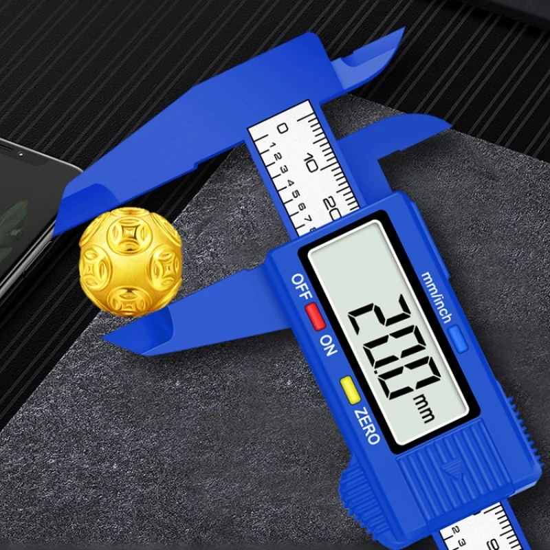 6 Inch 150mm Digital Caliper 0.1mm Precision Electronic Vernier Caliper Measuring Tool with Large Screen Micrometer Ruler