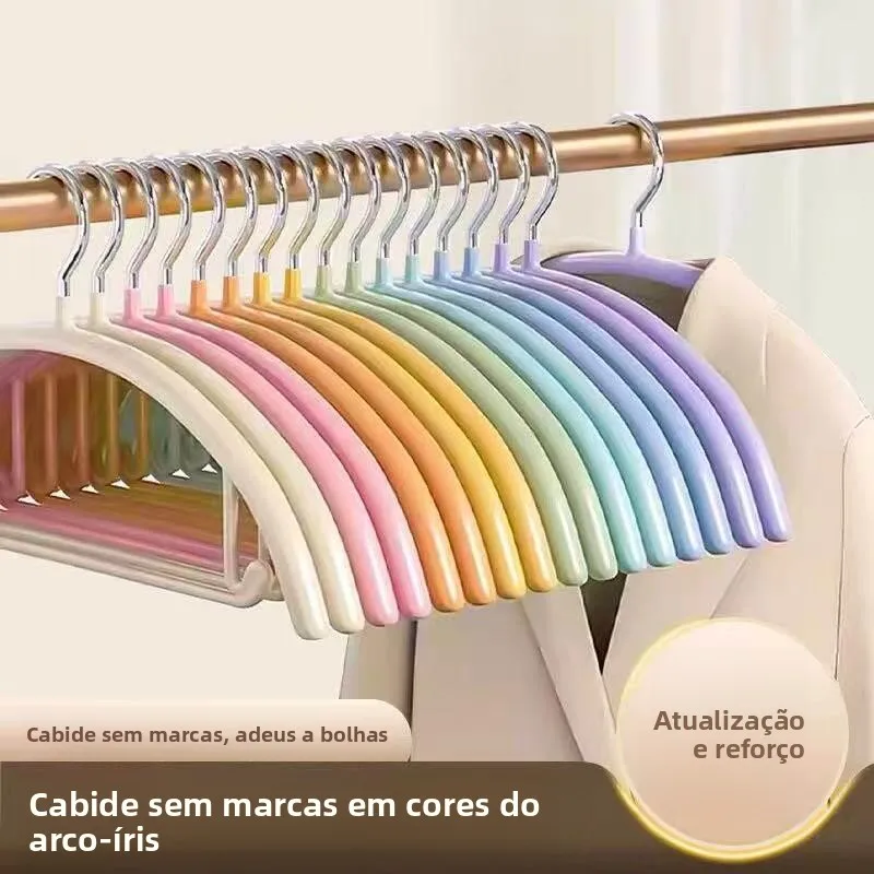 rainbow-thickened-clothes-hanger-home-use-anti-slip-traceless-clothes-drying-rack-shoulder-pad-protection-no-bagging-garment