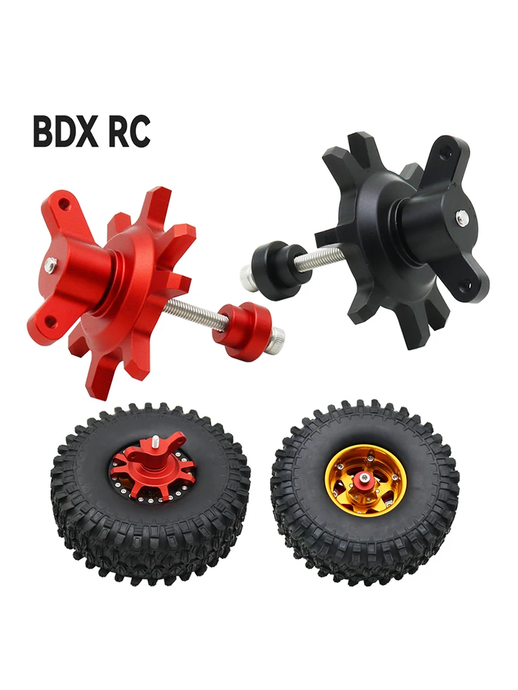 

Rc Car Metal Tire Assembly Disassembly Auxiliary Tool for 1/10 RC Crawler Car 1.9 2.0 Inch Beadlock Wheel