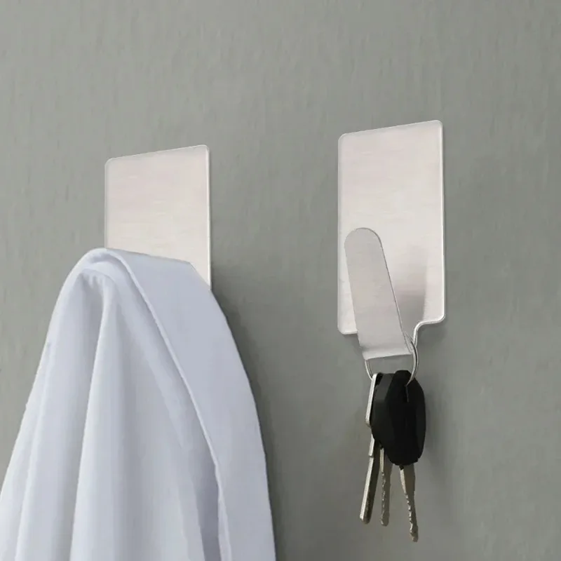 Upgrade Your Home with Self Adhesive Hook Stainless Steel Heavy Wall Hanger for Only .58!