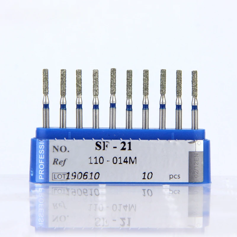 10 Stück/Set Dental-Diamantbohrer 39 Größen 1,6mm für Hochgeschwindigkeits-Handstück Stomatologie-Abteilung Zahnmedizin Schleifwerkzeuge – Detail 23