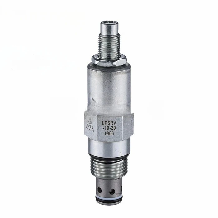 LPSRV-10-50-K/4/20/30 Cartridge Pilot Operated Relief Valve Slide Valve