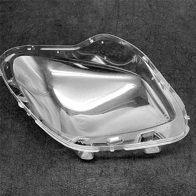 A57E-Headlight Shell Lamp Shade Transparent Lens Cover Headlight Cover For Mercedes-Benz Smart Fortwo Forfour 2016-2019 Left Par