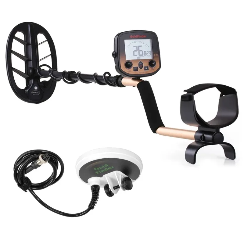 FS2 Underground Metal Detector Gold Nuggets Super Sensitivity Finder Treasure Hunter Pinpointer with 11‘’ and 5“ Coil