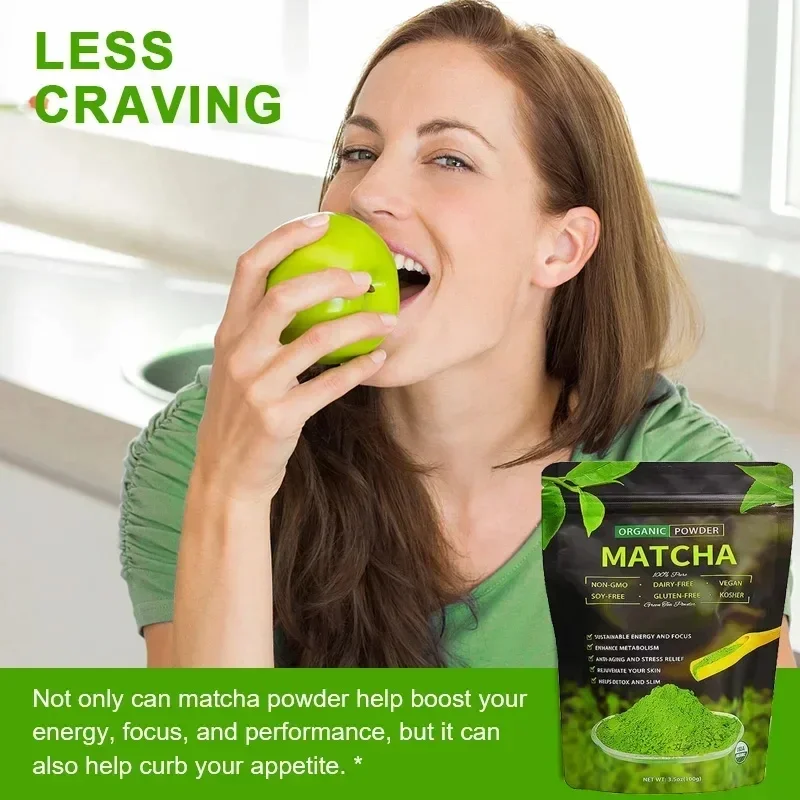 Matcha Green Tea Capsule plant based for Digestion and fatigue relief Promote appetite Tea polyphenols