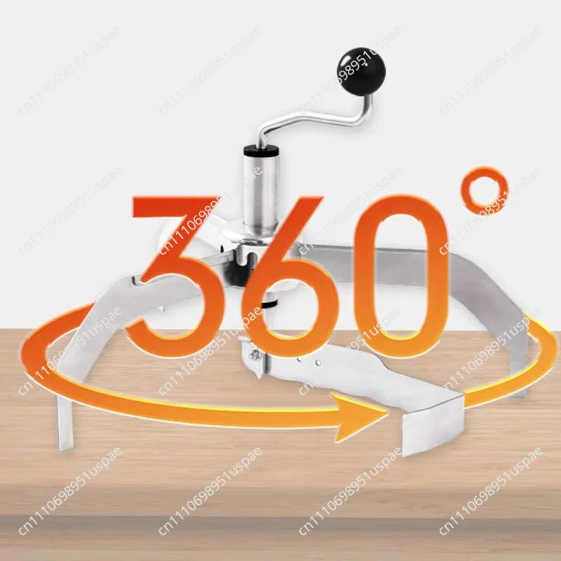 360° smooth rotation, adjustable size to meet different needs, foldable home pancake making machine