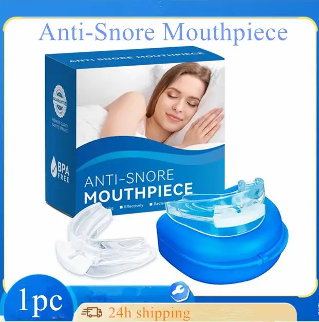 Stop Snoring Bruxism Silicone Mouth Guard Improve Sleeping Teeth Bruxism Sleep Aid Anti-Snore And Apnea Device To Stop Snoring