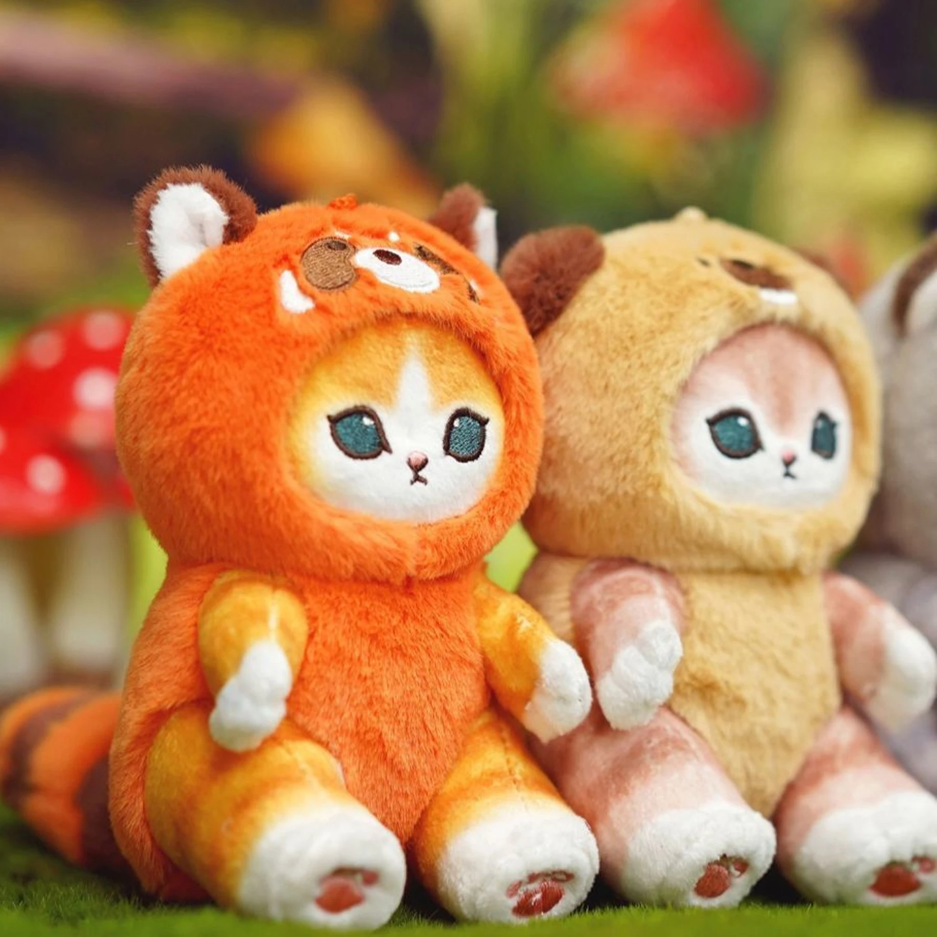 20 أنماط أفخم ظهره المفاتيح القط الصغير كيرينغ الحصان السنة الجديدة محشوة بلوشيز الديكور حقيبة المفاتيح معلقة الملحقات #5