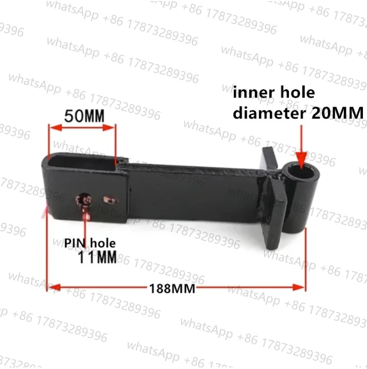 Diesel  Gas Oil FUEL Generator Micro Tiller Trailer Connection Bracket Resistance rod 186F 135F 173F HOLE DIAMETER 20MM