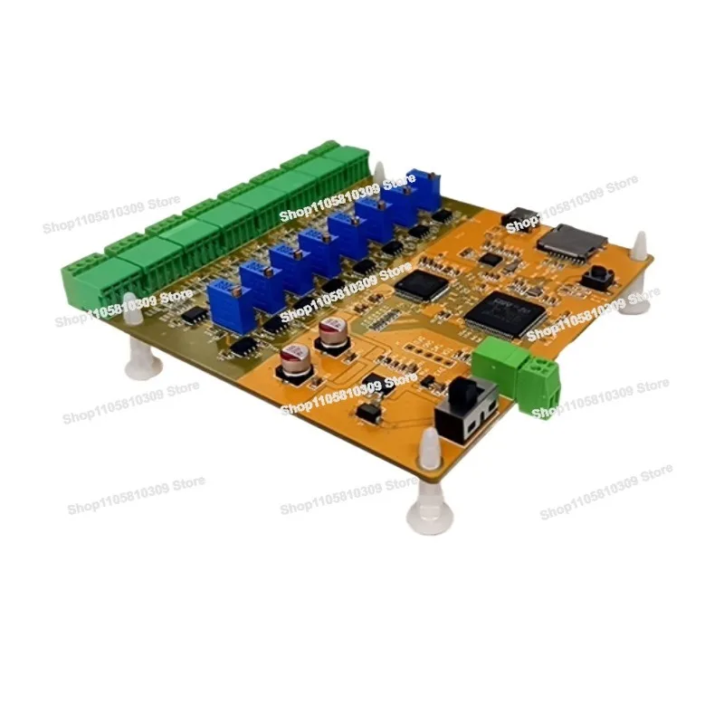 8-Channel 8-channel Strain Gauge Acquisition Card, Single-bridge Full-bridge Transmitter, Load Cell USB Synchronous Acquisition