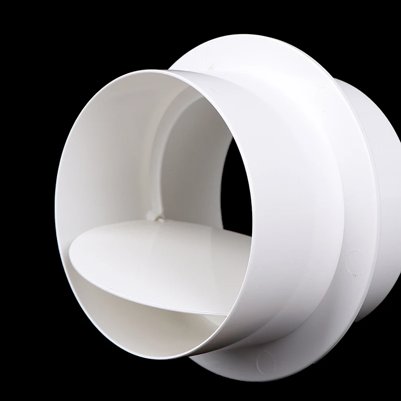 6 Size Draft Blocker Duct Connector Damper Ventilation Air Duct Check Valve Draugh Back Shutter For Inline Ducting Kitchen Grill
