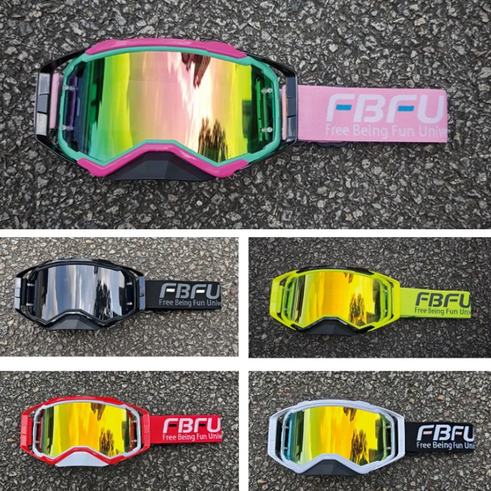 

All Terrain Motorcycle Protective Goggles Panoramic UV Protection Wind Dust Resist for Cross Country Offroad Riding