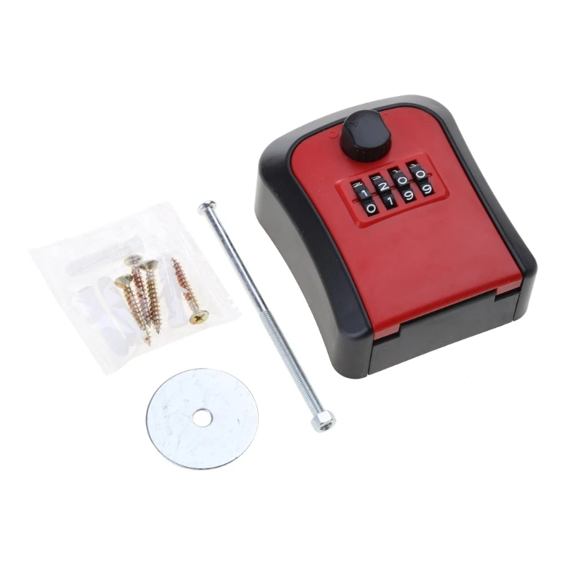 Y1UB Outdoor Key Lock Box 4-cijferige combinatiekluisjes Waterdichte sleutelverberger voor buiten