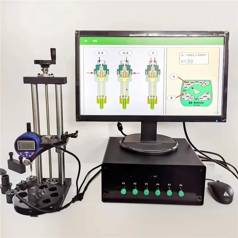 New Type Common Rail Injector Measuring Tool and the Third Stage Tool with Computer Injector Repair Tool