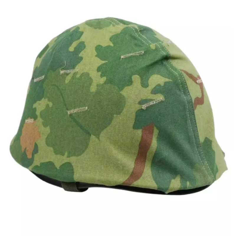 

WW2 US Mitchell Camo M1 Helmet Cover Replica Vietnam War WWII Two-Sided Camouflage Field Operations Helmet Cover Prop Collection