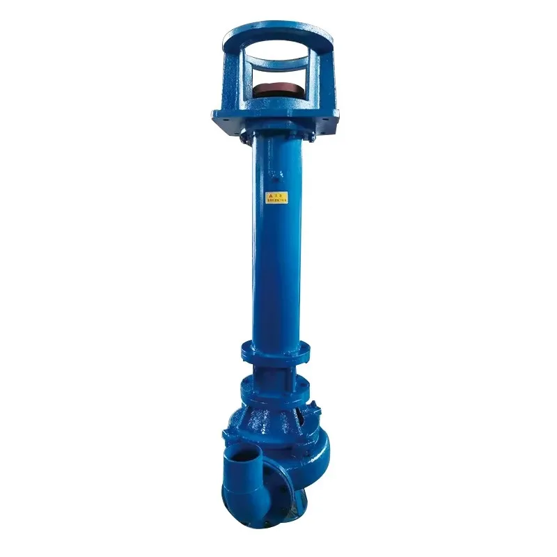Extended Wear-Resistant Vertical Sand Pump Submerged Slurry Pump for Mining Sewage & River Dredging Sewage & Mud Pump