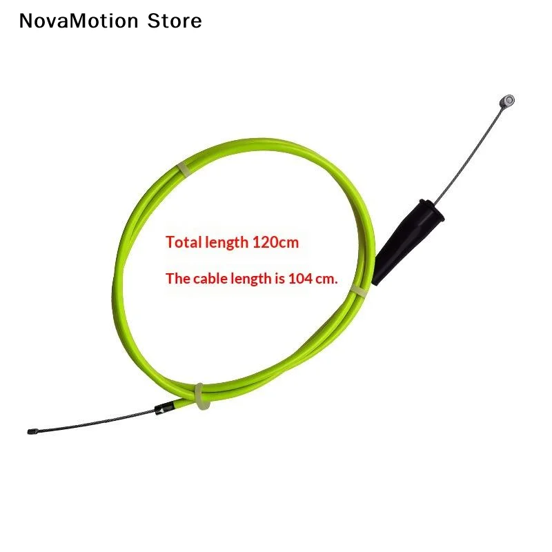 [NM]1Pcs Universal Motorcycle Accelerator Straight Connection Throttle Cable 1200mm For Motorcycle ATV CQR CRF[NM]