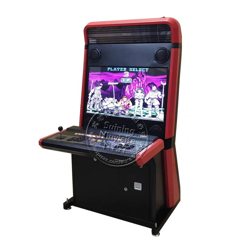 Video Fighting Multi Games Kids Adult Amusement Center Low Price Shopping Mall Coin Operated Game Console Cabinet Arcade Machine