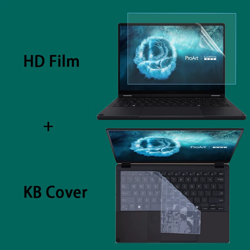 For New ASUS ProArt GoPro Edition PX13 HN7306 Keyboard Film Touch Notebook Screen Protective Film Anti-blue Film Matte Film