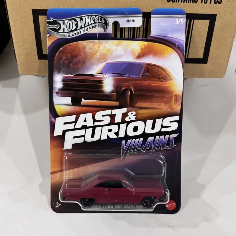 

New Hot Wheels 1/64 Car Model Fast & Furious J Series Ford Honda Hnr88 Collection Alloy Car Model Ornament Custom Birthday Gift
