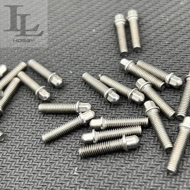 12 Pasadores De Tornillo M4 X 12 Mm Para Ejes De Transmisión – Compatibles Con Axial SCX10 1/10 Y Coches De Escalada RC, De Metal