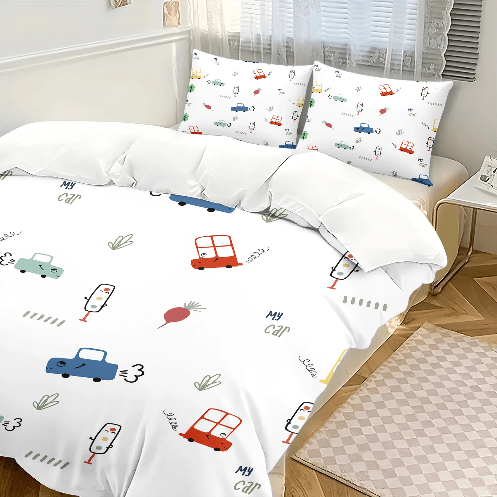 cartoon-car-print-duvet-cover-set-king-queen-style-bedding-set-polyester-machine-washable-quilt-decoration-bedroom-guest-room