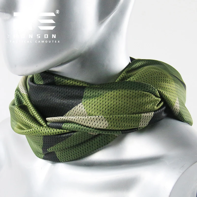 Mesh fabric 120gsm M90 camouflage fabric tactical tricot fabric mesh for printed