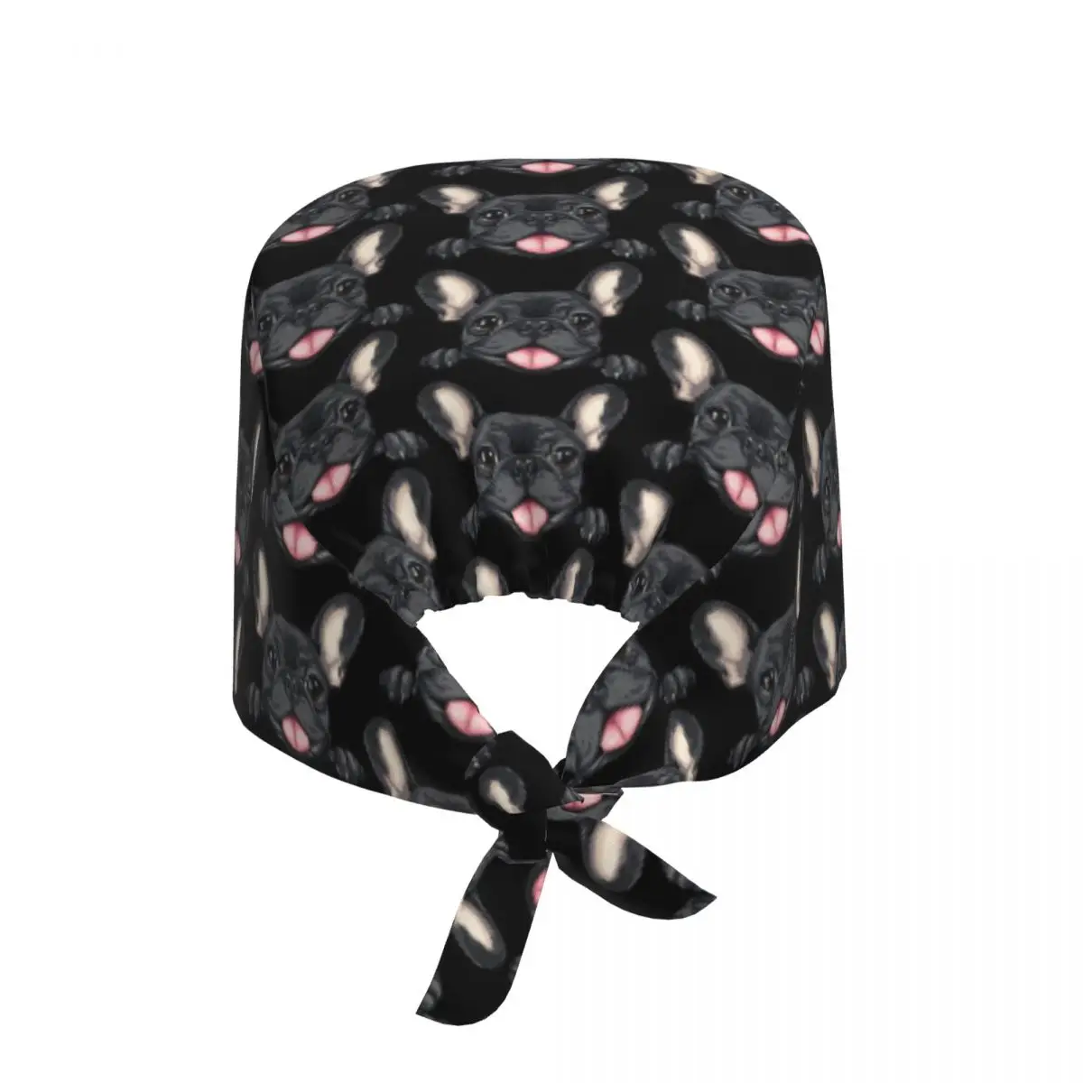 Custom French Bulldog Working Cap Surgical Hats Men Women Pet Dog Operating Room Cap Nursing Cap Lab Works Hat