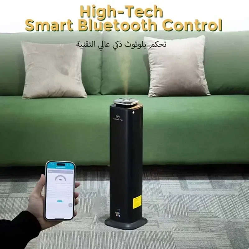 NAMSTE 3000m3 Bluetooth Home Ambientador Capacidade 800ML Óleos Essenciais de Hotel HVAC Grande Difusor de Fragrância de Aromaterapia