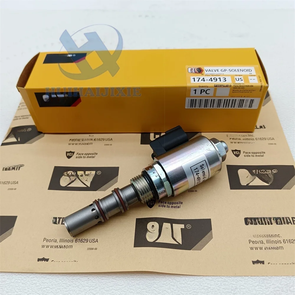 

Solenoid Valve 174-4913 1744913 207-6806 2076806 for CAT Engine 3126B 3176C 3406E