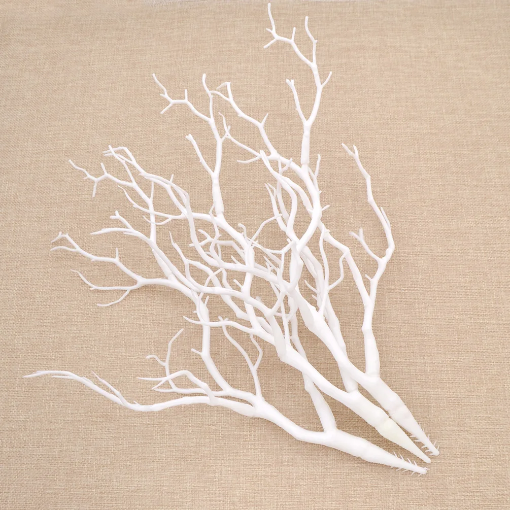 Simulated Tree Branch Decoration 3 XQ Plastic Materials 36 × 15cm DIY For Process Supplies