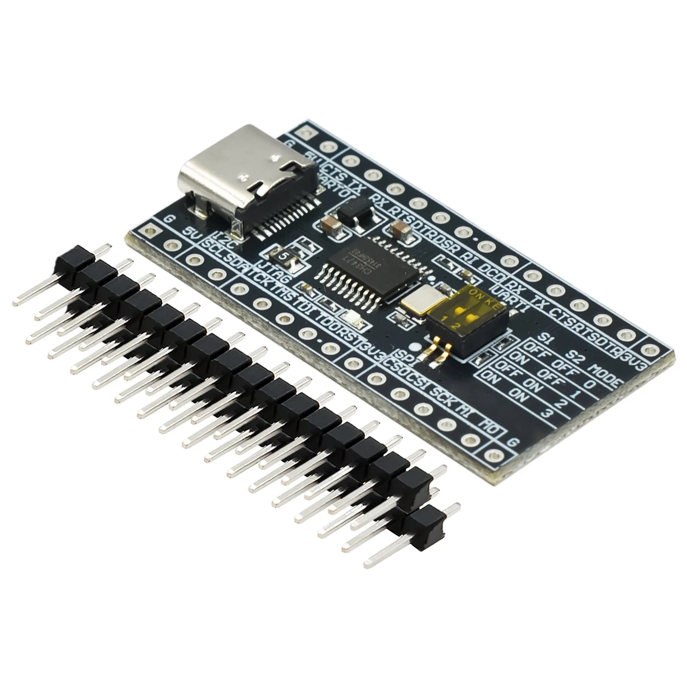 CH347T CH347 Development Board Module USB2.0 High Speed USB to UART / I2C / SPI / JTAG / GPIO Open Source USB-HS-Bridge