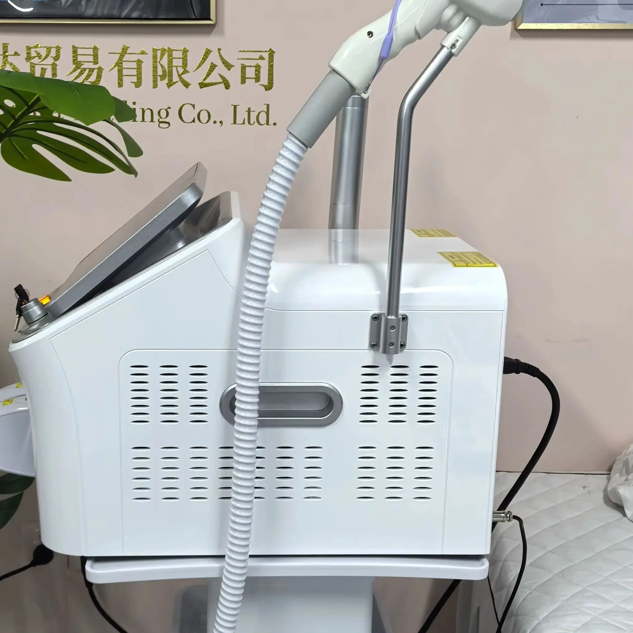6 Waves 808NM Professional FAC 2 IN 1 Diode 6000W Laser Hair Removal Machine Pico Q Switch ND YAG Tattoo Removal Machine